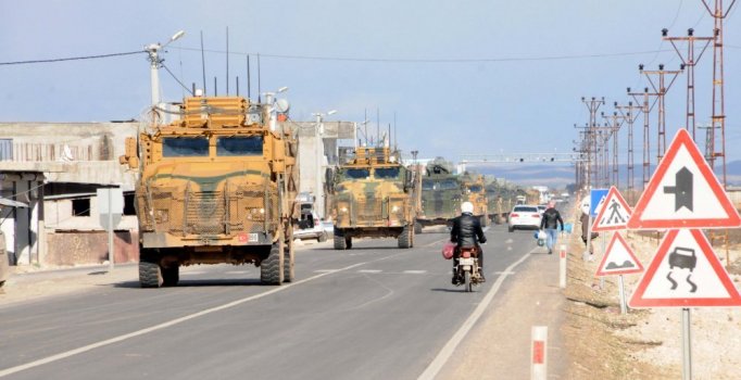 Suriye sınırında askeri hareketlilik