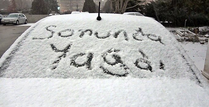 Sürücülere gizli buzlanma uyarısı