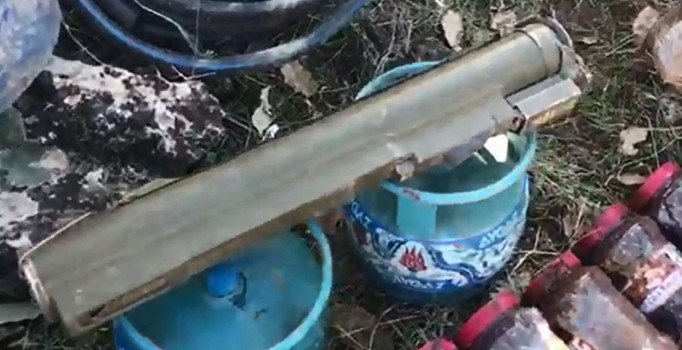PKK'nın Suriye'de kullandığı lav silahı, Türkiye'de de ele geçirildi