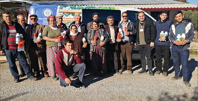 Muğla Büyükşehir Belediyesi Hayvancılık eğitimleri için sahada