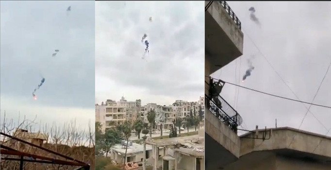 Rejim helikopteri düşürüldü, Rusya saldırılar dursun açıklaması yaptı