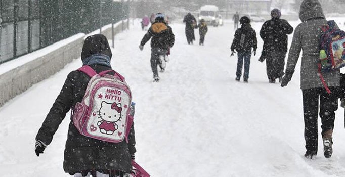 Ordu’da eğitime kar tatili