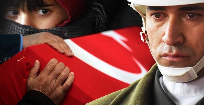 Türkiye beş ayrı şehirde uğurladığı şehitlerine ağladı