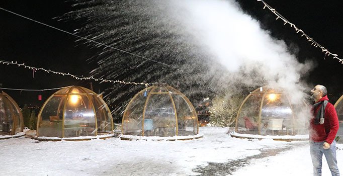 Sivas'ta sıcaklık eksi 21 dereceye kadar düştü