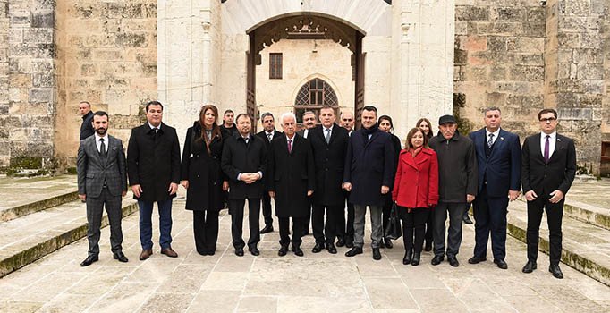 Kuzey Kıbrıs Türk Cumhuriyeti 3. Cumhurbaşkanı Tarsus'u ziyaret etti