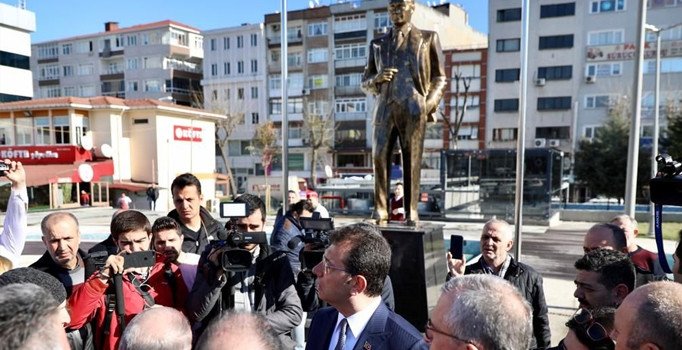 İmamoğlu'ndan müteahhite fırça: Böyle hak ediş olmaz