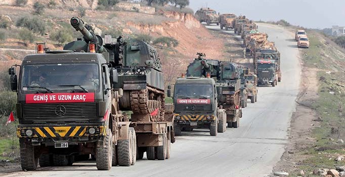 TSK'dan İdlib'e yoğun sevkiyata devam