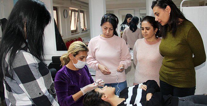 Çankaya'nın meslek kurslarına büyük ilgi