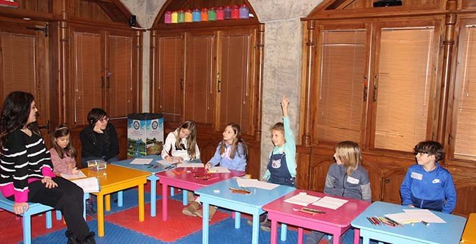 Masal Şatosu çocukların gelişimine katkı sağlıyor