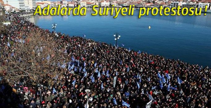 Ada halkı ayaklandı!