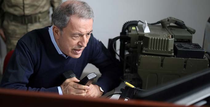 Bakan Akar'dan İdlib Taktik Komuta Yeri'nde inceleme