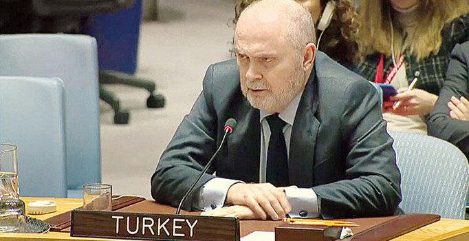 Sinirlioğlu'ndan Suriye'nin BM Temsilcisi'ne: O benim muhatabım değil