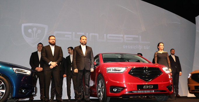 KKTC'nin yerli otomobili 'GÜNSEL' tanıtıldı