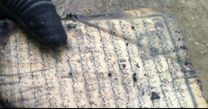 Bütün ev yandı, Kur’an-ı Kerim sapasağlam bulundu