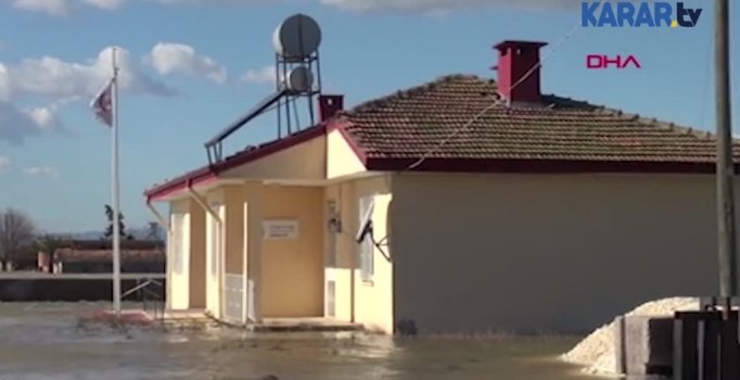 Amik Ovası sular altında