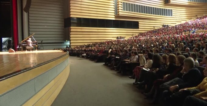 Erdoğan, Fazıl Say konserine katıldı