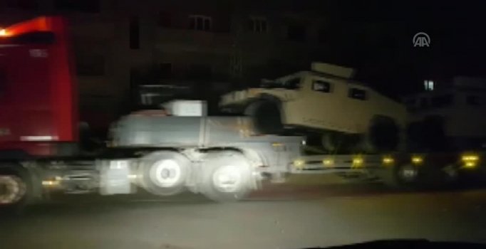 YPG bölgesine 400 TIR ABD silahı