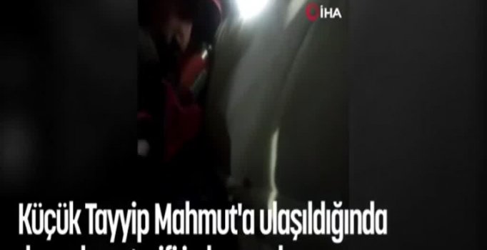 Küçük tayyip böyle kurtarıldı