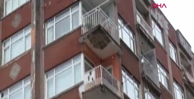 Bahçelievler'de 7 katlı bina tahliye edildi