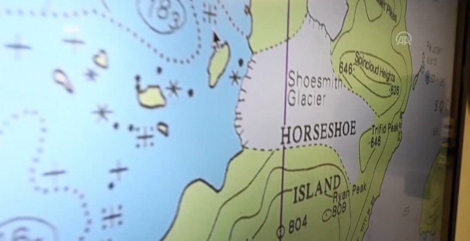 Antarktika'da Türk üssü kuruldu