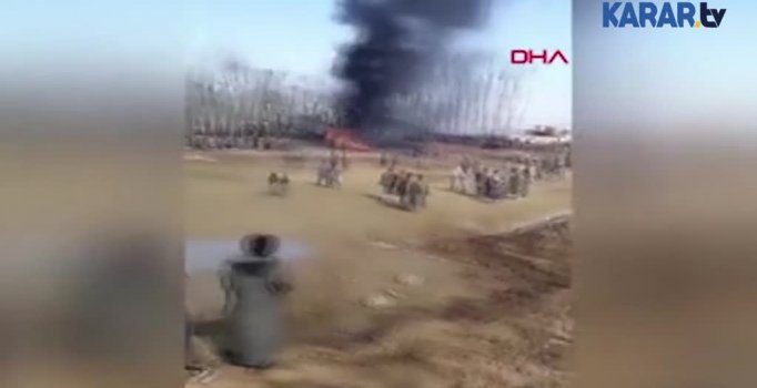 Hindistan savaş uçağı düştü