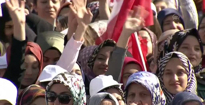 Erdoğan: Bu seçim, milli irade yüzsüzleri için yolun sonu olacaktır