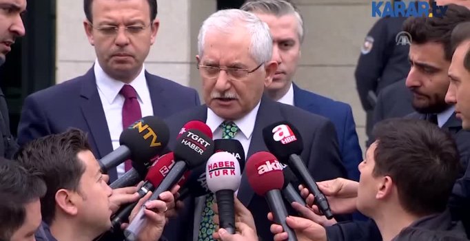 "YSK itirazlar üzerine kararını verecek"