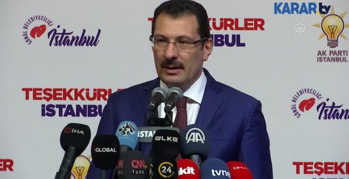 'AK Parti lehine düzeltilen oy 11 bin 109'dur'