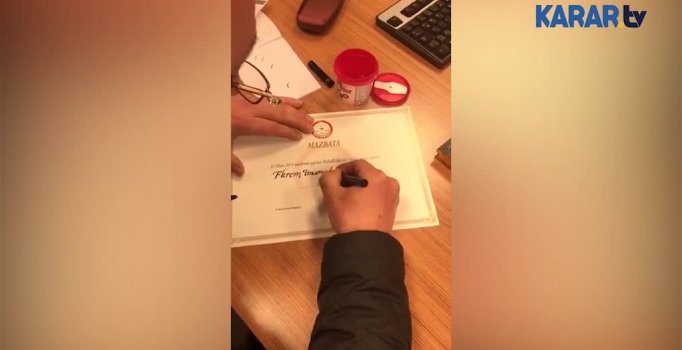 Ekrem İmamoğlu'nun mazbatası hazırlandı