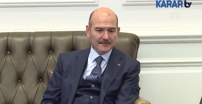 Soylu'dan 'Her şey çok güzel olacak' pankartı açıklaması