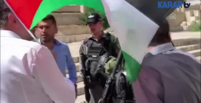 Türk vekile Kudüs'te gözaltı