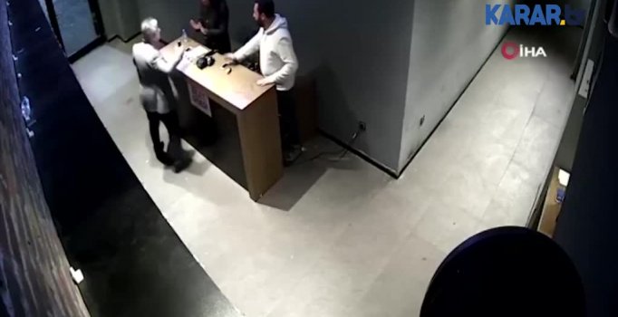 Patrondan çalışanlarına 'ayağa kalkmadın' dayağı