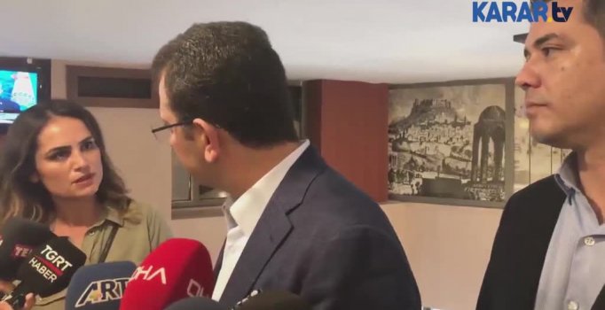 İmamoğlu'ndan Erdoğan'a 'Sisi' yanıtı