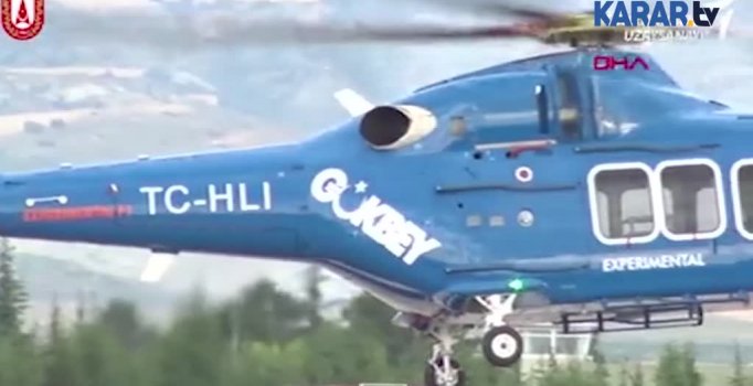 Gökbey ilk uçuşunu başarıyla tamamladı