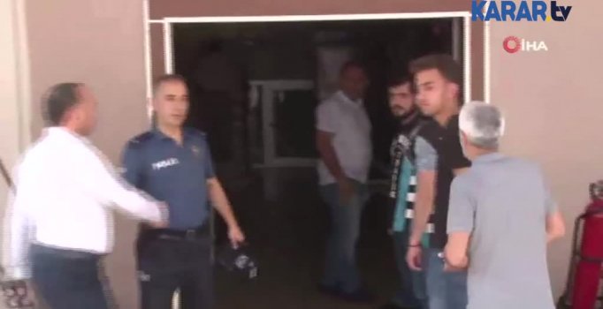 Hamile kadına dehşeti yaşatan maganda karakolda