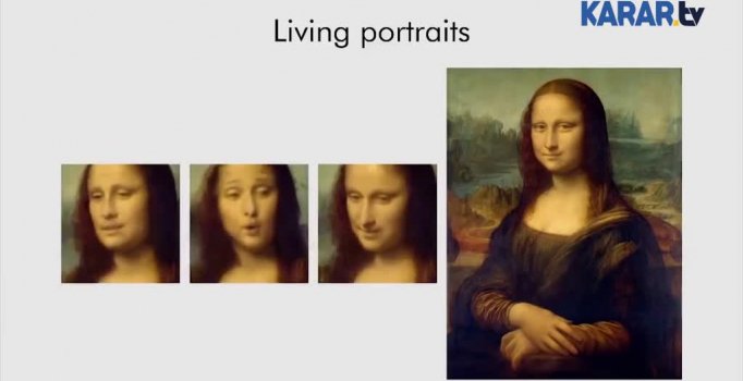 Mona Lisa dile geldi
