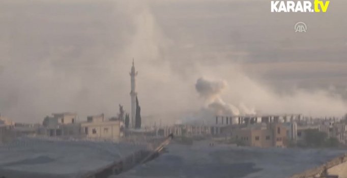 İdlib'e yoğun hava saldırıları sürüyor