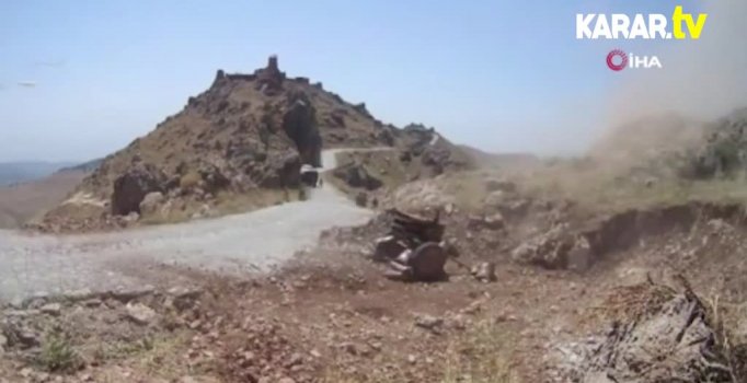 PKK'ya ait hedefler böyle vuruluyor