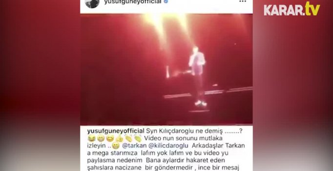 Yusuf Güney'den 'yalaka' diyenlere Tarkan cevabı