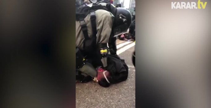 Hong Kong’da göstericilere şiddetli müdahale