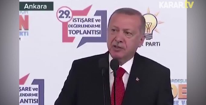 Erdoğan "Ak Parti" yerine "Refah Partisi" dedi