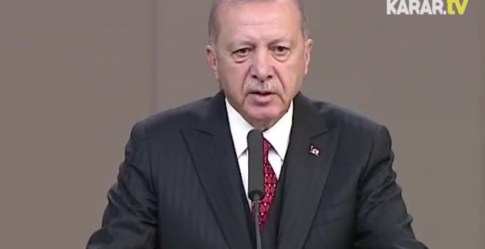 Erdoğan'dan  operasyon açıklaması