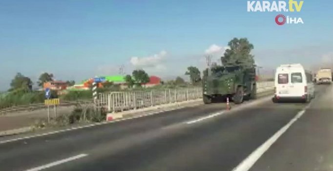 Sınıra 50 araçlık askeri sevkiyat