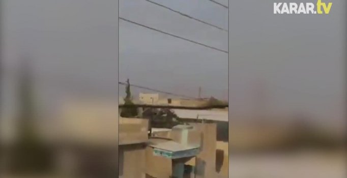 YPG'ye ait silah deposu böyle havaya uçuruldu