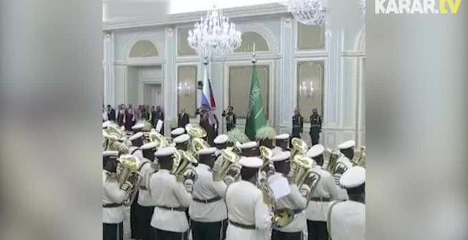 Suudi ordusunun Rusya marşı Putin'i şaşırttı