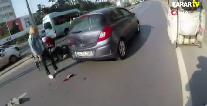 Hem kaza yaptırdı, hem hesap sordu!