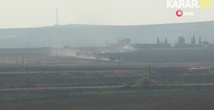 Türk ve Rus askerleri devriye için sınırda