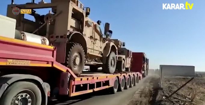 ABD'den Suriye'nin kuzeydoğusuna mühimmat