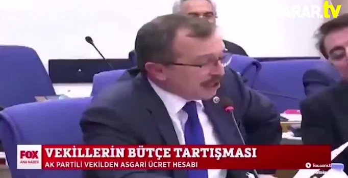 Vekil yumurta üzerinden asgari ücret hesapladı