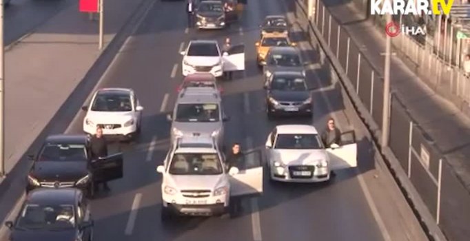 E-5'de hayat 09:05'e durdu